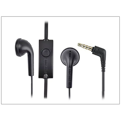 Samsung gyári sztereó J.B. szett - EHS61 black - 3,5 mm jack - fehér csatlakozós (ECO csomagolás)