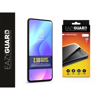 Xiaomi Mi 9T gyémántüveg képernyővédő fólia - Diamond Glass 2.5D Fullcover - fekete