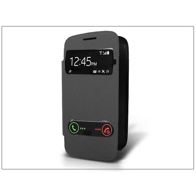 Samsung i8260 Galaxy Core S-View flipes tok - fekete