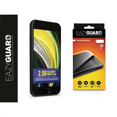 Apple iPhone 7/iPhone 8/SE 2020/SE 2022 gyémántüveg képernyővédő fólia - Diamond Glass 2.5D Fullcover - fekete