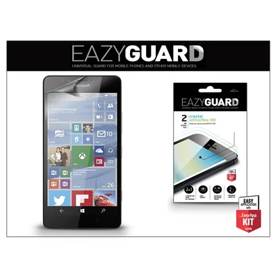 Microsoft Lumia 950 képernyővédő fólia - 2 db/csomag (Crystal/Antireflex HD)