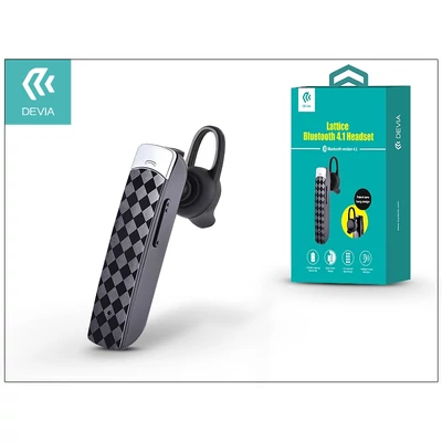 Devia Lattice Bluetooth headset v4.1 - MultiPoint - Music Streaming - black