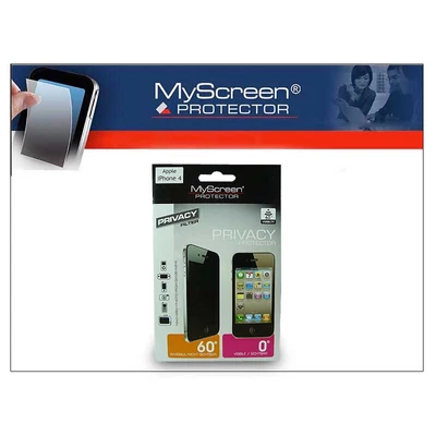 Apple iPhone 4/4S képernyővédő fólia - 1 db/csomag - PRIVACY