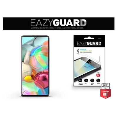 Samsung A715F Galaxy A71 képernyővédő fólia - 2 db/csomag (Crystal/Antireflex HD)
