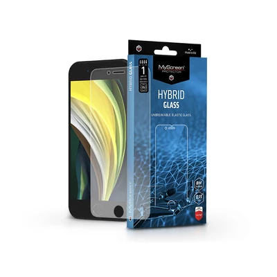 Apple iPhone 7/iPhone 8/SE 2020 rugalmas üveg képernyővédő fólia - MyScreen Protector Hybrid Glass - transparent