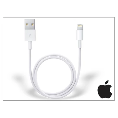 Apple iPhone 5/5S/5C/SE/iPad 4/iPad Mini eredeti, gyári USB töltő- és adatkábel - Lightning - ME291ZM/A (ECO csomagolás)