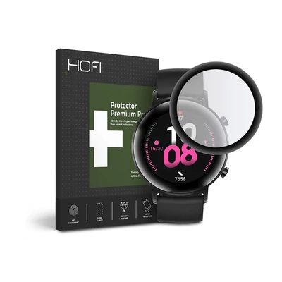 HOFI Hybrid Glass üveg képernyővédő fólia - Huawei Watch GT 2 (42 mm) - black