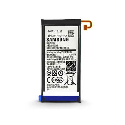 Samsung A320F Galaxy A3 (2017) gyári akkumulátor - Li-Ion 2350 mAh - EB-BA320ABE (ECO csomagolás)