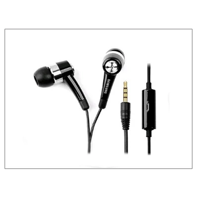 Samsung gyári felvevős sztereó J.B. szett - EHS48ESOME black (csomagolás nélküli) - 3,5 mm jack - fekete csatlakozós