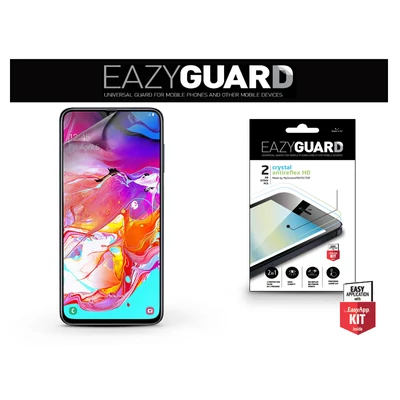 Samsung A705F Galaxy A70 képernyővédő fólia - 2 db/csomag (Crystal/Antireflex HD) 