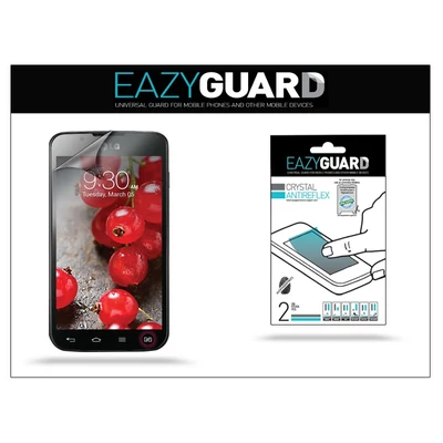 LG P715 Optimus L7 II Dual képernyővédő fólia - 2 db/csomag (Crystal/Antireflex)