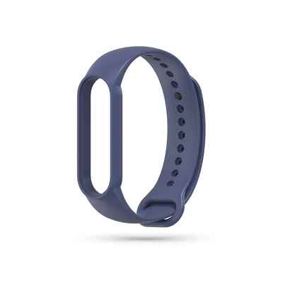 Xiaomi Mi Smart Band 5/Mi Smart Band 6 aktivitásmérőhöz szilikon csuklópánt - kék