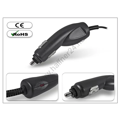 Apple iPhone 2/3G/3GS/4/4S szivargyújtós töltő - 0,5A