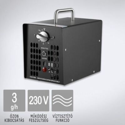 Ózongenerátor / Ozongenerator BlackPool 3000 Légtisztító víztisztító készülék