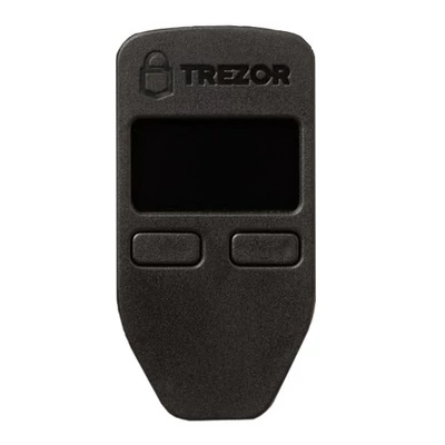 Trezor Bitcoin pénztárca Fekete