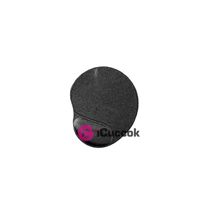 Gembird MP-GEL-BLACK zselés csuklótámaszos fekete egérpad