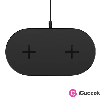 ACME CH305 Qi 2A vezeték nélküli dupla asztali töltő