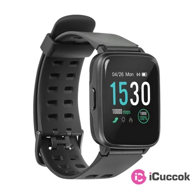 ACME SW202G fekete pulzusmérős okosóra