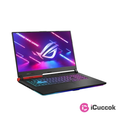 ASUS ROG STRIX G713QE-HX016 15,6" FHD/AMD Ryzen R5-5600H/8GB/512GB/RTX 3050 Ti 4GB/fekete laptop