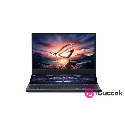 ASUS ROG Zephyrus Duo GX550LXS-HF175T 15,6" FHD/Intel Core i9-10980HK/32GB/2x1TB/RTX 2080S 8GB/Win10/szürke laptop