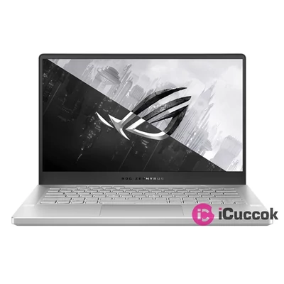 ASUS ROG Zephyrus GA401QE-HZ050C 14" FHD/AMD Ryzen R7-5800HS/16GB/512GB/RTX 3050 Ti 4GB/fehér laptop