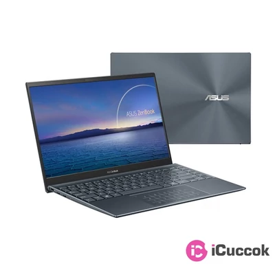 ASUS ZenBook UX425EA-KC281T 14" FHD/Intel Core i7-1165G7/8GB/512GB/Int. VGA/Win10/szürke laptop