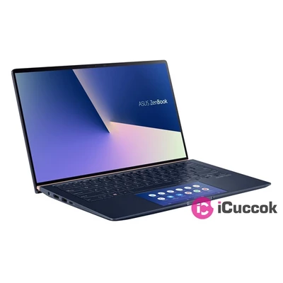 ASUS ZenBook UX434FLC-A6517T 14" FHD/Intel Core i5-10210U/16GB/256GB/MX250 2GB/Win10/kék laptop
