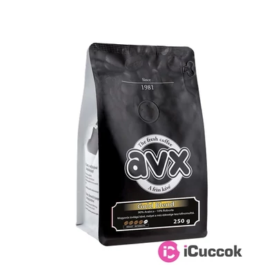AVX Gold Blend 90% Arabica 250 g pörkölt szemes kávé