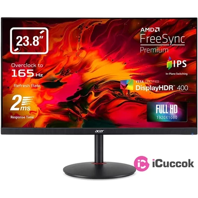 Acer 23,8" Nitro XV242YPbmiiprx IPS LED 2HDMI DisplayPort 165Hz FreeSync DisplayHDR400 gamer monitor