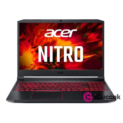 Acer Nitro 5 AN515-55-72RJ 15,6"FHD/Intel Core i7-10750H/8GB/512GB/GTX 1660Ti 6GB/fekete laptop