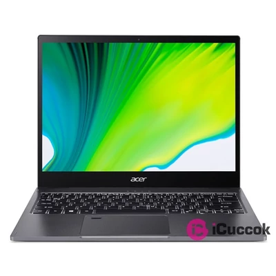 Acer Spin 5 SP513-54N-560T 13,5" IPS/Intel Core I5-1035G4/8GB/256GB/Int. VGA/Win10/szürke laptop