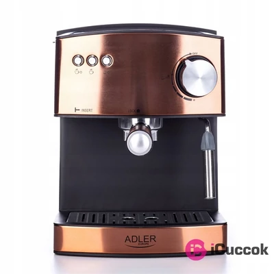 Adler AD 4404r 15 bar rózsaarany eszpresszó kávéfőző