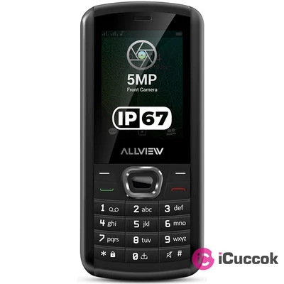 Allview M9 Jump 2,4" Dual SIM fekete mobiltelefon