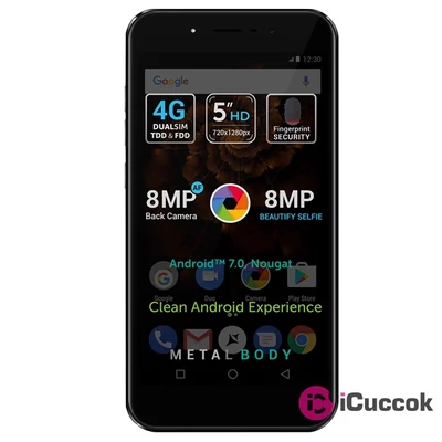 Allview X4 Soul Mini S 5" LTE 16GB Dual SIM kék okostelefon