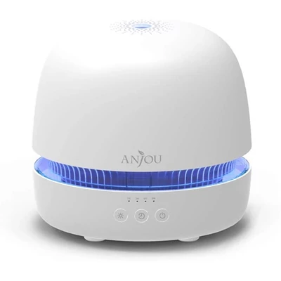 Anjou AJ-ADA019 fehér ultrahangos illóolaj párásító LED fénnyel