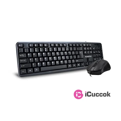 Apedra KM-520 vezetékes billentyűzet + egér