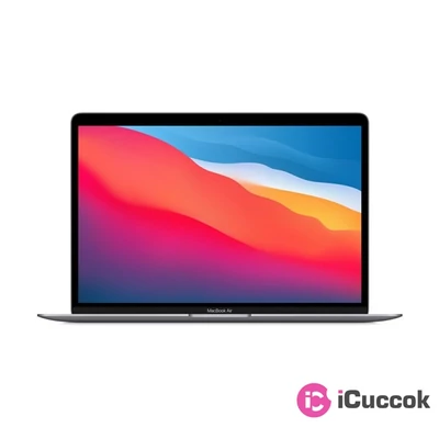 Apple MacBook Air 13" Retina/M1 chip nyolc magos CPU és hét magos GPU/8GB/256GB SSD/asztroszürke laptop