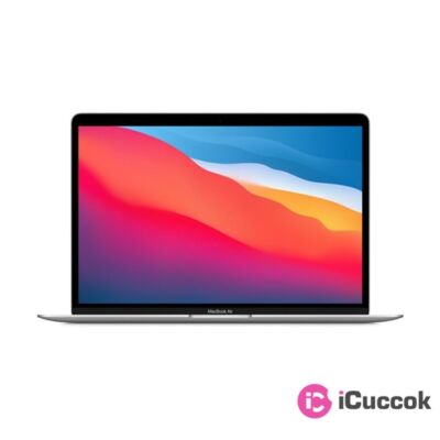 Apple MacBook Air 13" Retina/M1 chip nyolc magos CPU és hét magos GPU/8GB/256GB SSD/ezüst laptop
