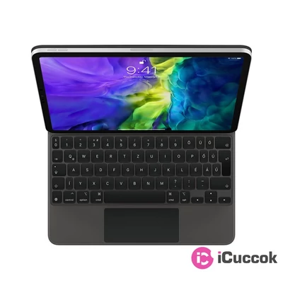 Apple Magic Keyboard 11" iPad Pro 2. generációhoz magyar billentyűzet