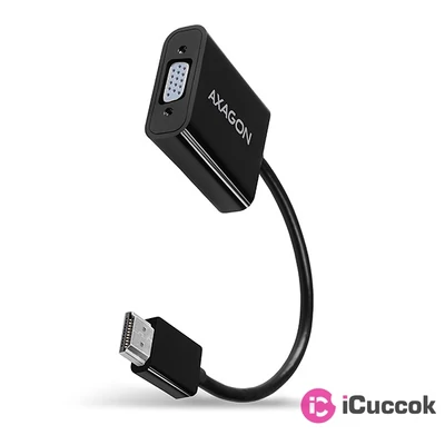 Axagon RVH-VGAN HDMI - VGA + audio out adapter