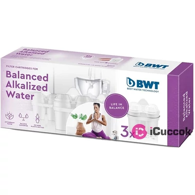 BWT 814463 Balanced Alkalized 3 db-os vízszűrő patron