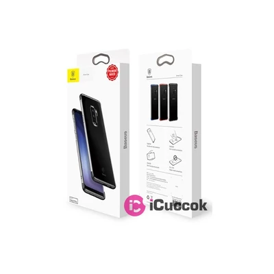 Baseus Armor Samsung S9 fekete TPU tok