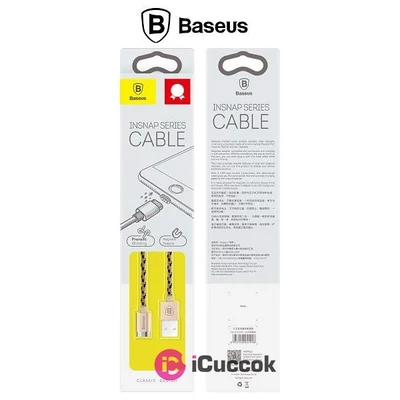 Baseus Insnap Series 3A 1m rose gold USB töltőkábel (csatlakozó nélkül)