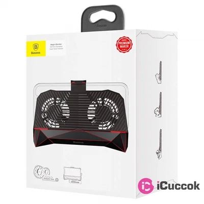 Baseus Magic-Monster 2000mAh powerbankos fekete okostelefon hűtőpad