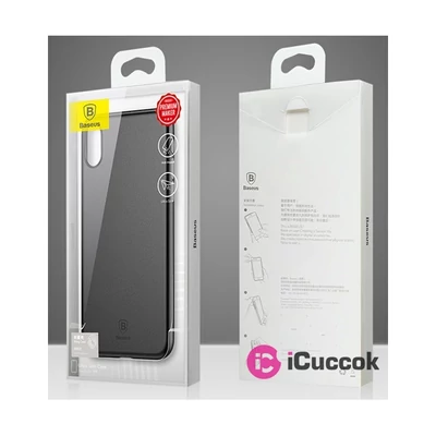 Baseus Wing iPhone X fehér/átlátszó tok