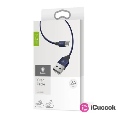 Baseus Yiven 2A 1.5m Navy kék micro USB kábel