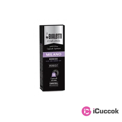 Bialetti Milano Nespresso kompatibilis 10 db kávékapszula