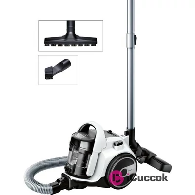 Bosch BGS05A222 fekete/fehér porzsák nélküli porszívó
