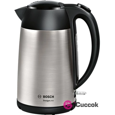 Bosch TWK3P420 DesignLine ezüst fekete vízforraló