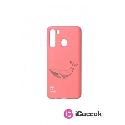 Cellect CEL-GREEN-SAMA21COWH Green Samsung A21 koralll újrahasznosított tok